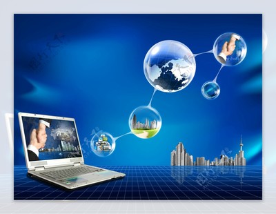 數(shù)字時(shí)代的設(shè)計(jì)元素 從地球儀到建筑樓房的視覺(jué)融合